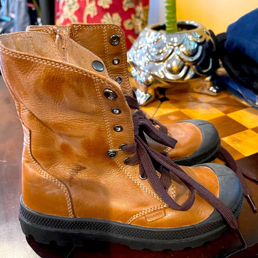 Kids Palladium Boots